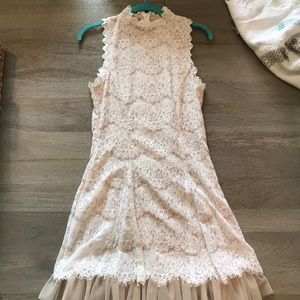 White Lace Dress from Francesca’s